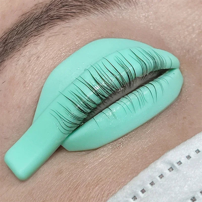 Wholesale  7Pairs Silicone Eyelashes Perming Curler Reusable Lash Lift Shield Pads Eyelash Lifting Tools Eyelash Perming Pads
