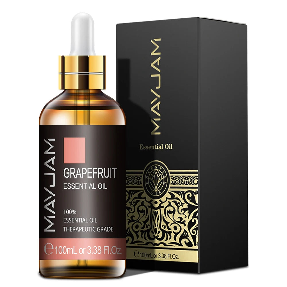 100ml with Dropper Myrrh Camphor Fennel Juniper Pure Natural Aromatherapy Essential Oil Refreshing Up Brain
