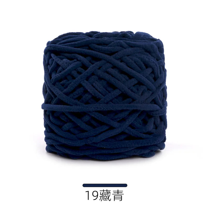 1Pc 50g Thin Velvet yarn for Crocheting Chenille yarn hand knitting Crochet amigrumi slipper line knit sweater blanket thread