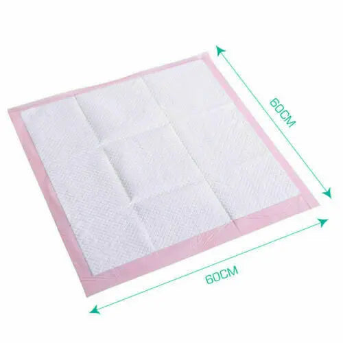 Pet Toilet Training Pads 50/100/200/400X Puppy Dog Cat Indoor 60x60cm Super Absorben