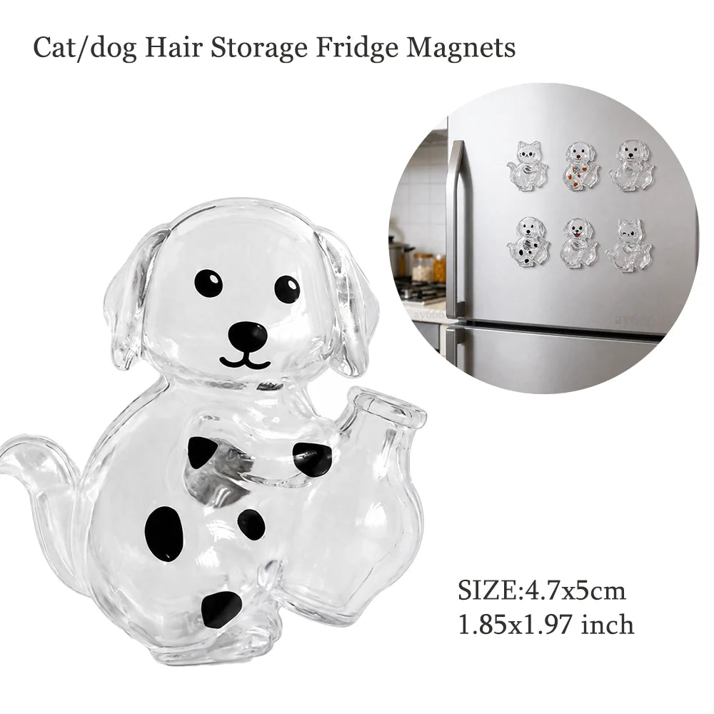 Cat Shaped Pet Hair Keepsake Keychain Charm Resin Dog Shaped Memorial Pendant Handmade DIY Pet Souvenir Keychain for Pet Lovers