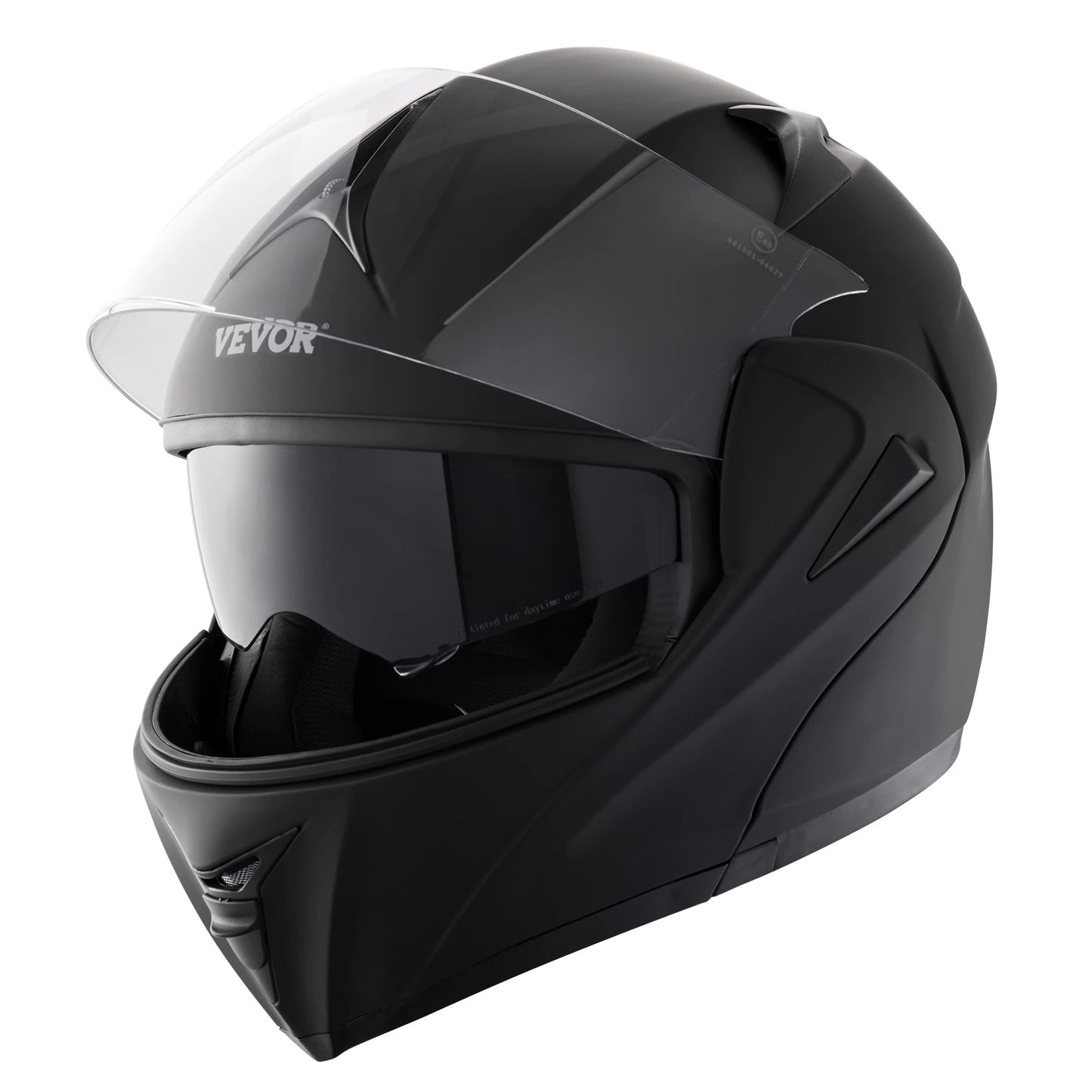 VEVOR Motorcycle Helmet, Unmasked, Smart Street ABS & High Density Helmet with Interchangeable Lens, Fit for Youth and Adults
