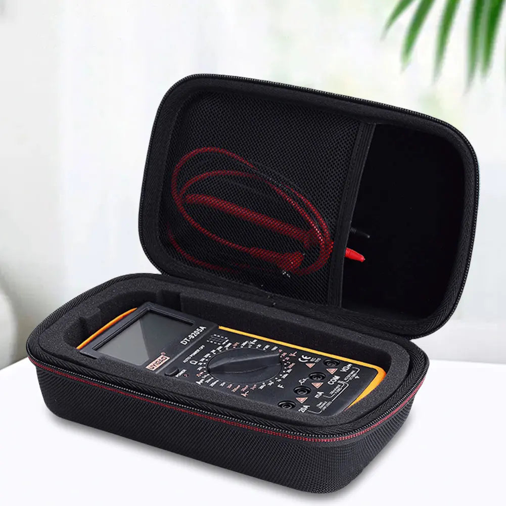 Waterproof Carrying Travel Cover Pouch Bag Digital Multimeter Bag with Mesh Shockproof Carry Bag Convenient Storage for Fluke