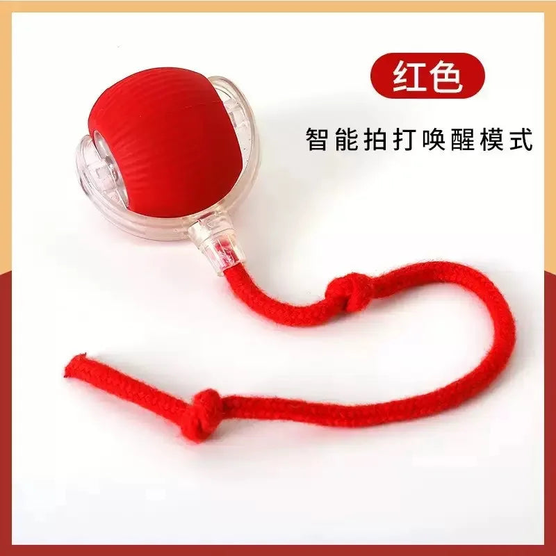 Smart Interactive Dog Toy Ball, Automatic Moving Rolling & Bouncing, Motion Activated E-TPU Dog Ball, Waterproof Chew Resistant