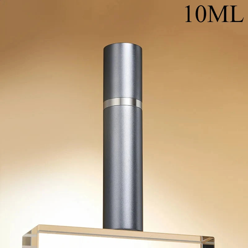 10/5ML Perfume Atomizer Portable Liquid Container for Cosmetics Traveling Mini Aluminum Spray Empty Refillable Bottle Косметика
