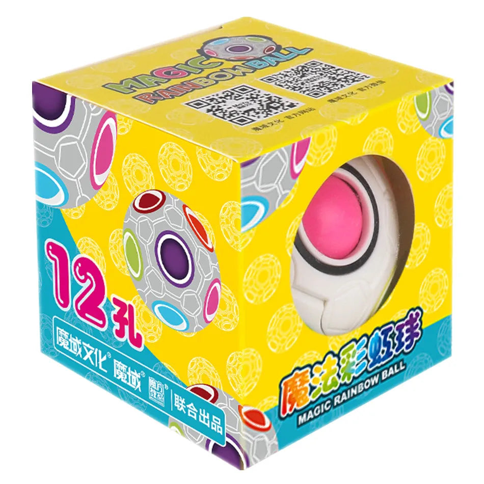 MoYu Magic Cube Classroom Magic Rainbow Ball Series 8 hole 12 hole 20 hole Multiple Options Puzzle and Fun Children's Toys Gifts