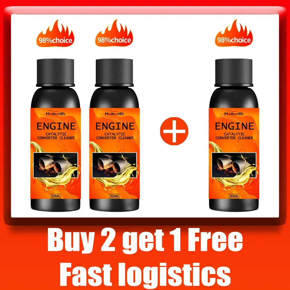 Catalytic Converter Cleaner Engine Boost Up Carbon Removal Reduce Fuels Consumption Engine Accelerators For Diesel Car #rc213v