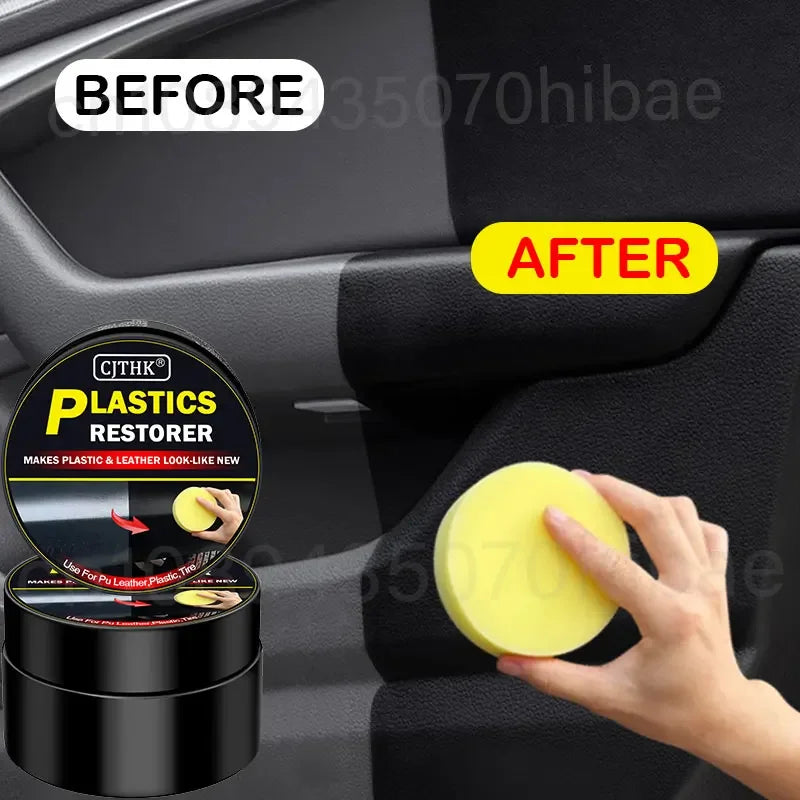 Car Plastic Restorer Back To Black Gloss Car Cleaning Products Plastic Leather Restore Auto Polish And Repair Coating ./[\]
