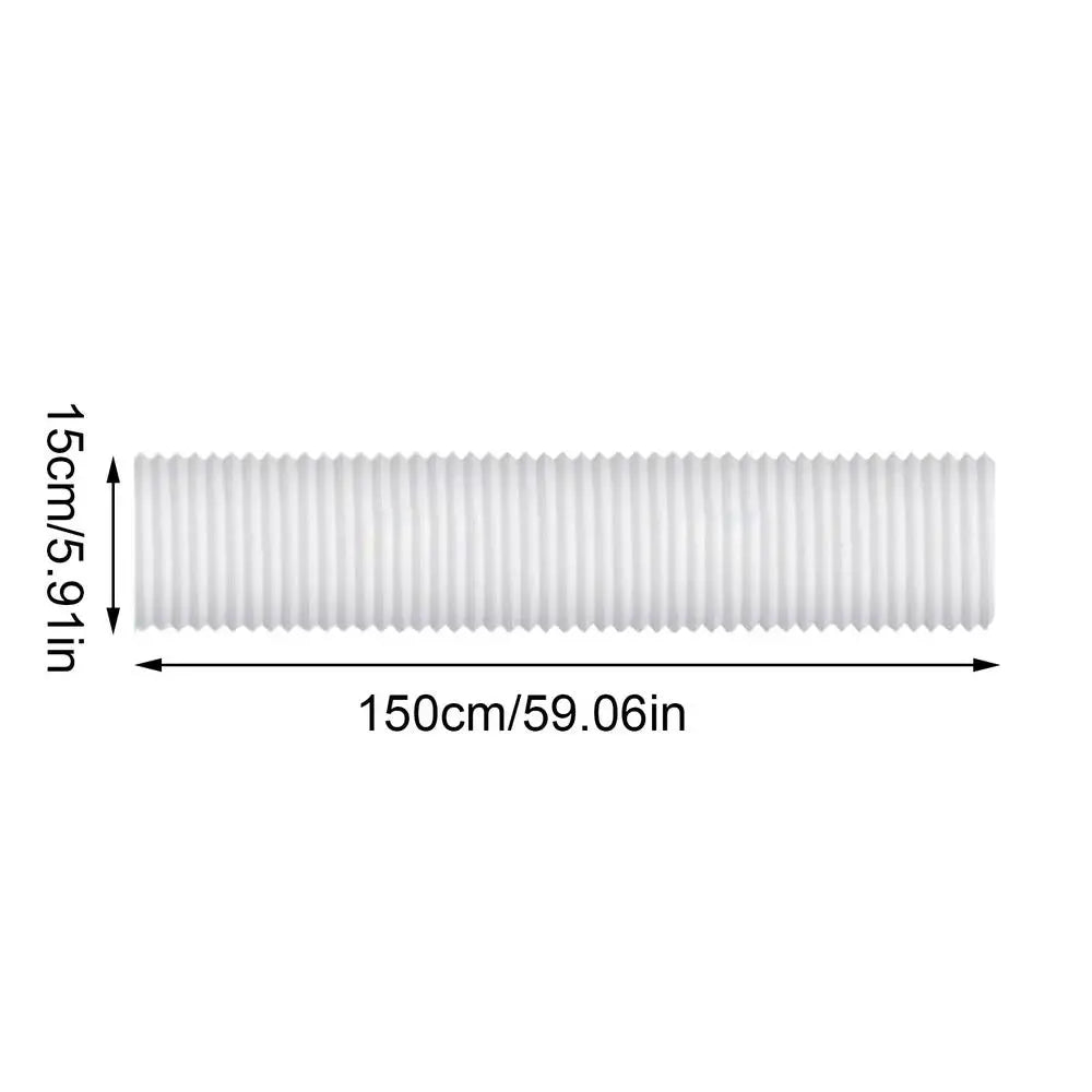 Portable Air Conditioner Exhaust Hose Coupler Air Conditioner Hose Connector Fit 5.1in 5.9in Diameter Pipe Joint for Living Room