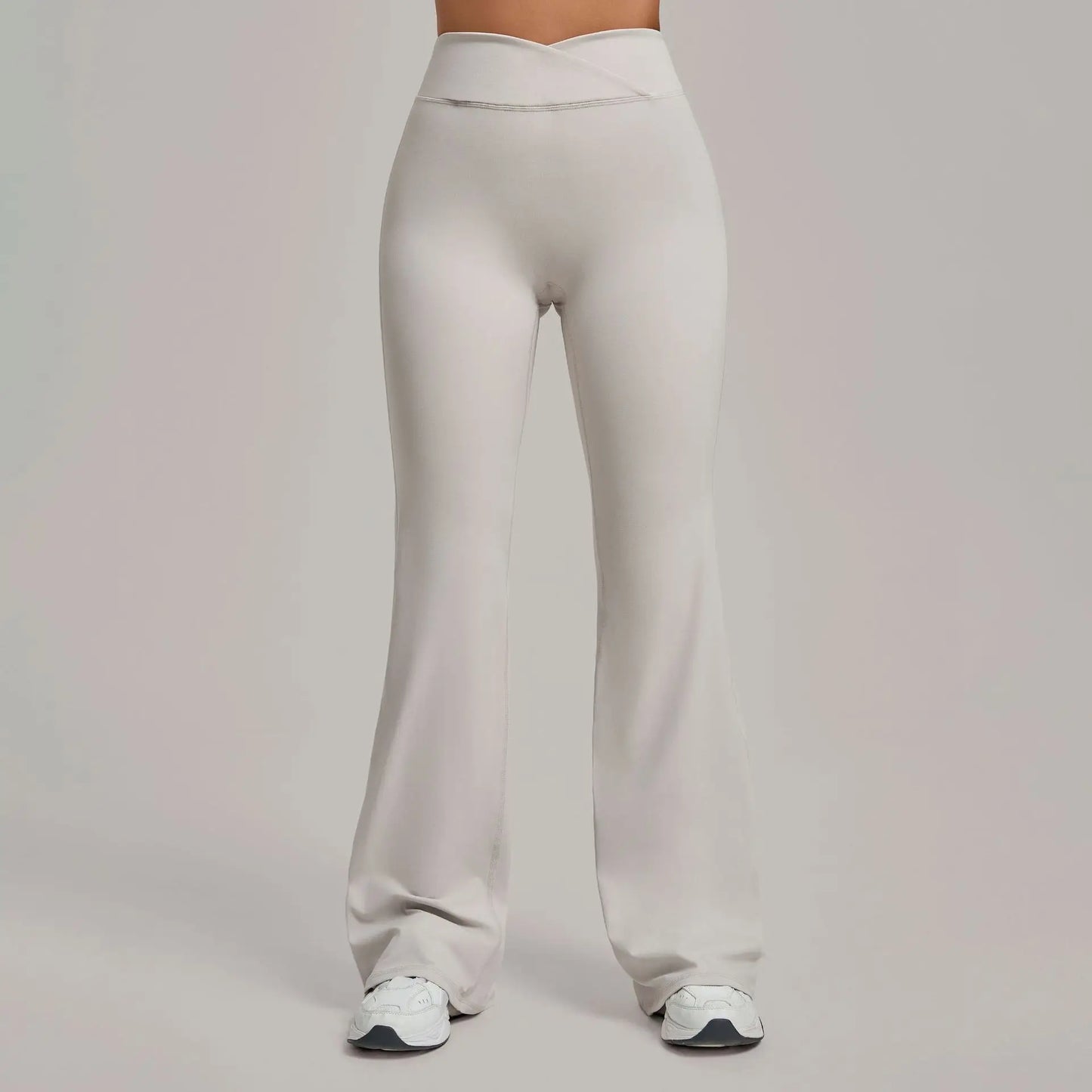 Women's Pilates Yoga Pants Sports Fitness Flared Peach Hip-lifting Leggings Outdoor Workout Training Running Casual Trousers
