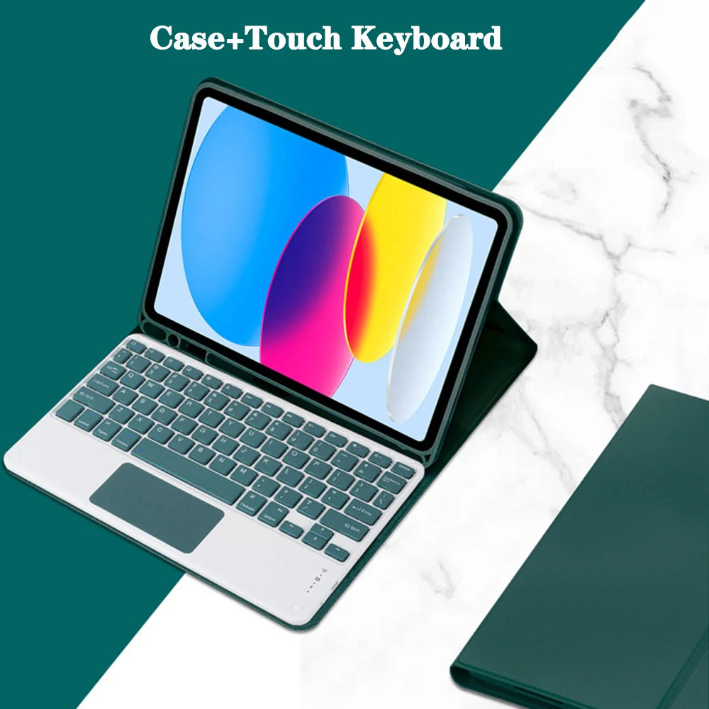 Keyboard Case for iPad 11th Gen (A16) 11 lnch 2025,Detachable Keyboard for iPad 10th Gen 10.9 lnch 2022 with Pencil Holder