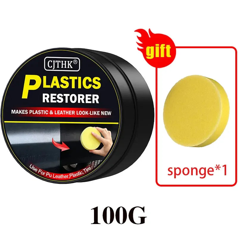 Car Plastic Restorer Back To Black Gloss Car Cleaning Products Plastic Leather Restore Auto Polish And Repair Coating ./[\]