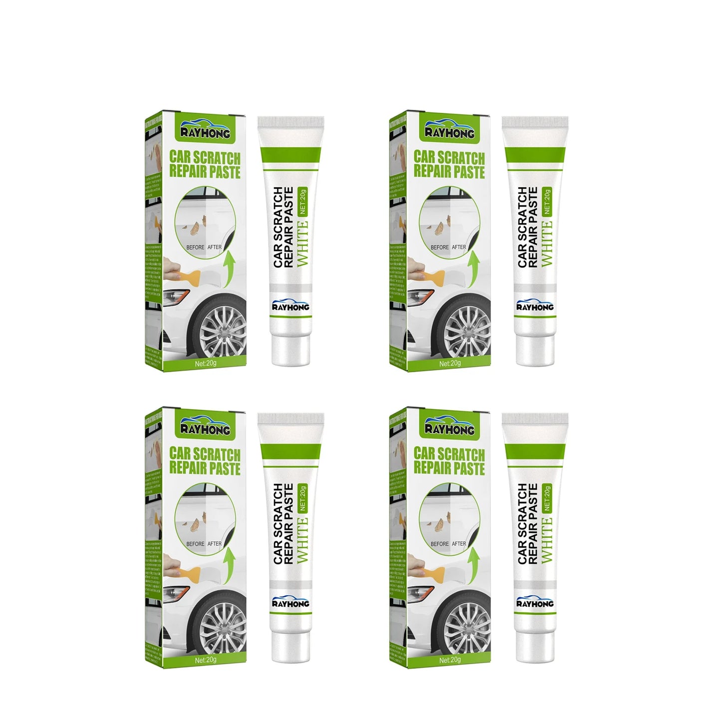 Fiberglass Repair Paste Bonding Strong Quick Dry Little Putty Long Strand Fiber Deep Cracks Car Scratch Remover Paste Fix Tools