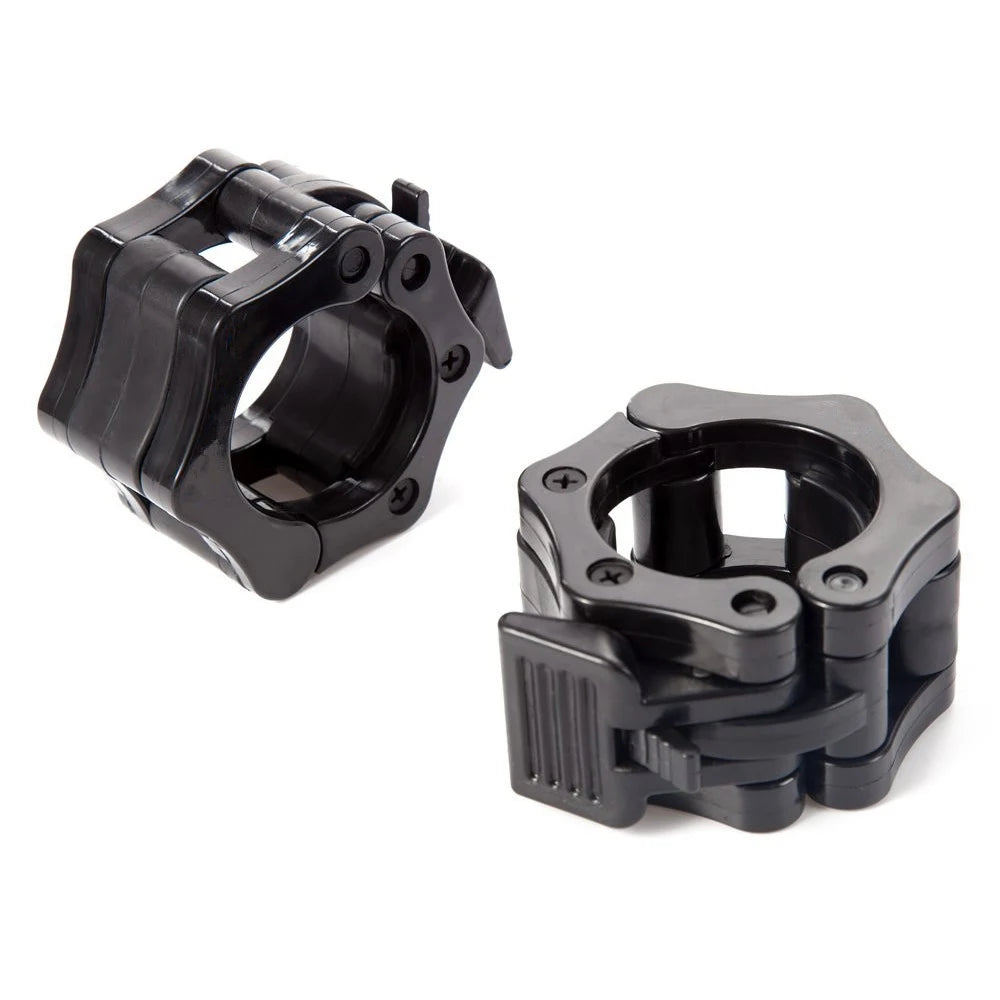 2PCS 50mm Barbell Bar Clamp Spring Collar Clips Gym Weight Dumbbell Lock Lift
