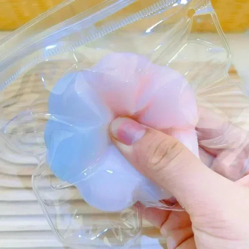 Halloween Dark Starry Sky Series Cat Claw Squishy Fidget Toy Cute Cat Paw Silicone Slow Rebound Pinch Decompression Toy