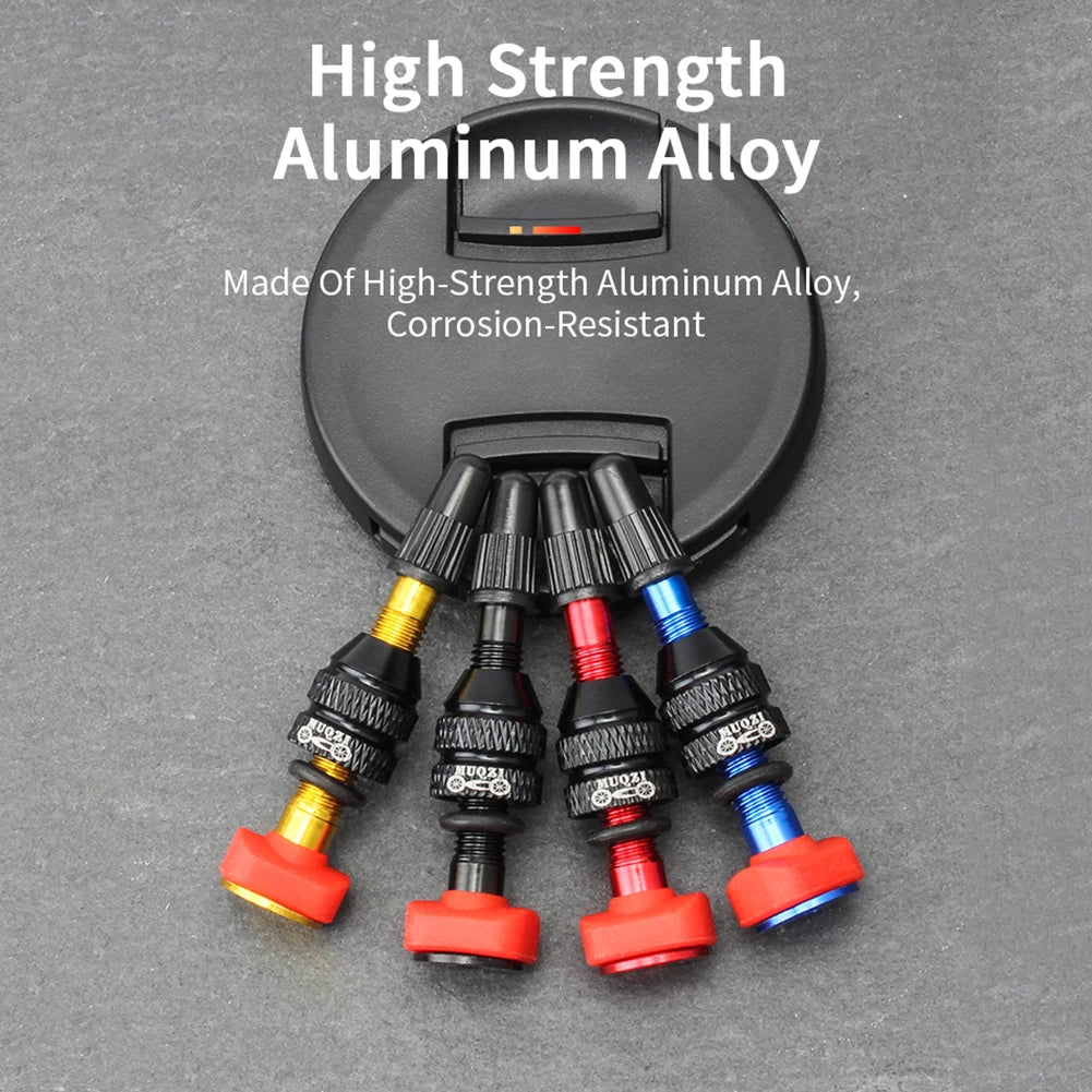 40/60mm  Valve Stem for Road MTB Bicycle Tubeless Tires Brass Core  AluminumAlloy Stem Tubeless Cycling Accessories