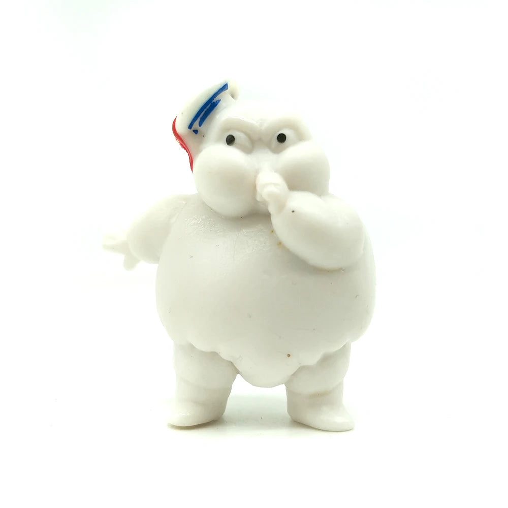8pcs cute Vintage Ghostbusters 3 Stay Puft Marshmallow Man Sailor Action Figure Toy Doll