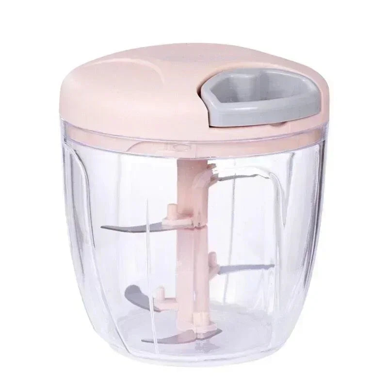Kitchen Householde Manual Garlic Press Multi-function Grinding Chopper Food Vegetables Cutter Meat Kitchen Gadgets Masher Tool