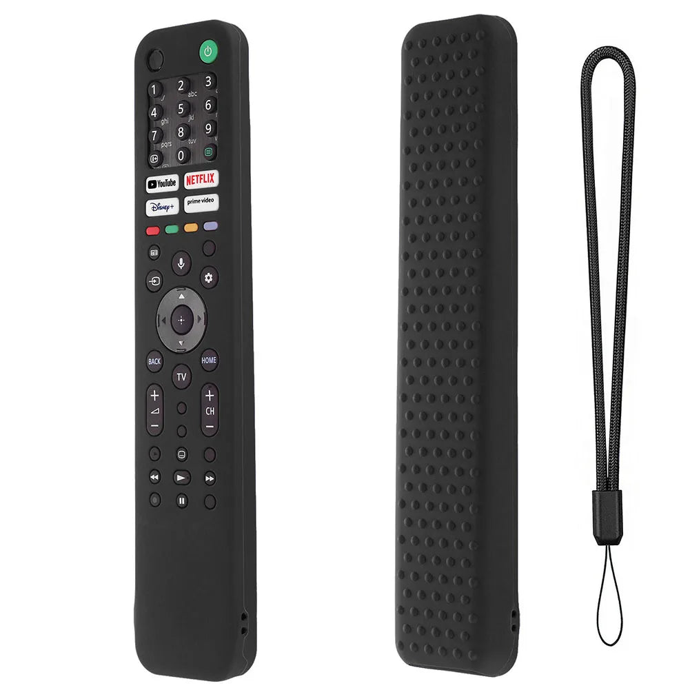 Silicone Protective Case Dustproof Protective Skin Sleeve Dropproof Remote Control Case for Sony RMF-TX520E/TX520P/TX520B/TX520T