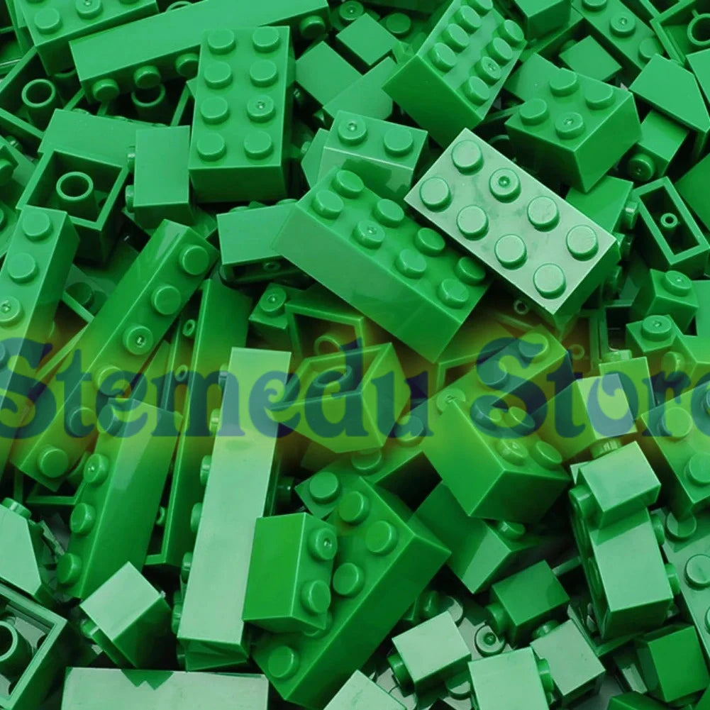 125/250g Building Blocks Bulk Lot Pack Sorted By Color Bricks Block Plate Toys Small Particles Bulk Compatible LeDUO