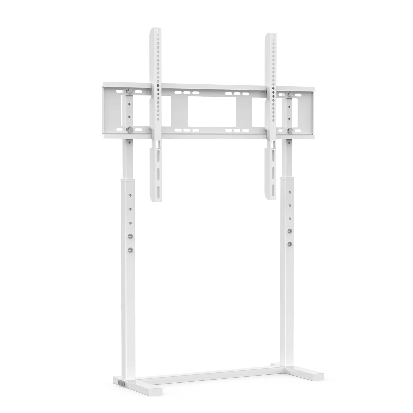 Heavy Duty TV Floor Stand Mount Adjustable Heights Free Standing for 32-100 Inches