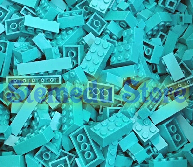 125/250g Building Blocks Bulk Lot Pack Sorted By Color Bricks Block Plate Toys Small Particles Bulk Compatible LeDUO