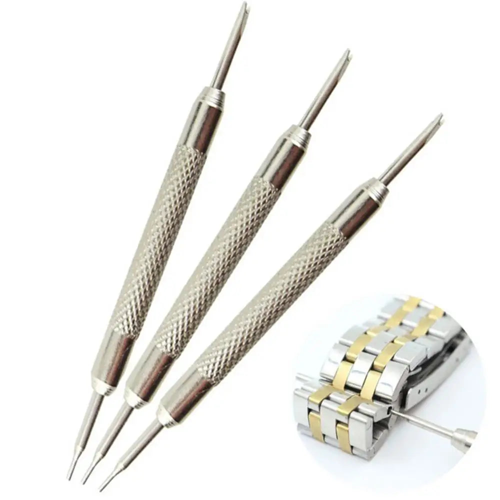 Watch Band Accessories Repair Tools Stainless Steel Watch Strap Band Opener Strap Replace Spring Bars Link Pins Remover Tools