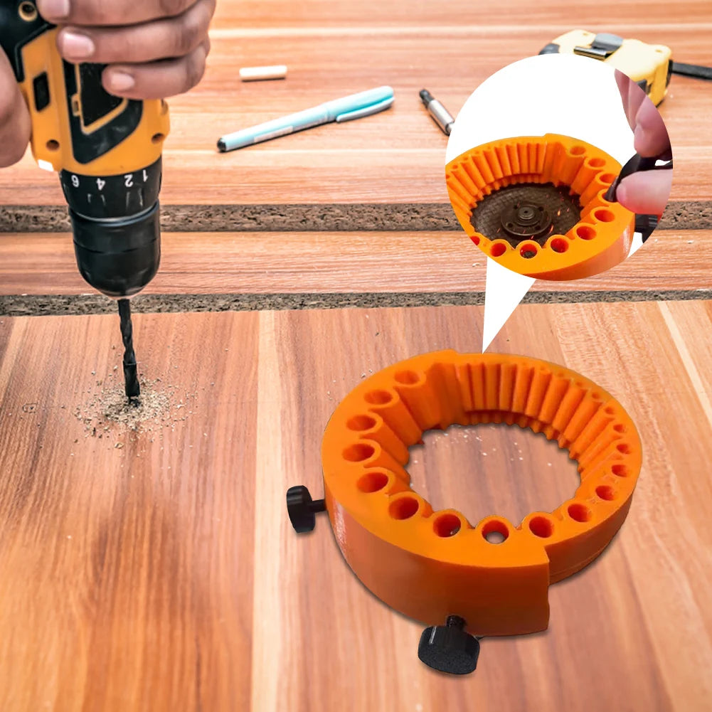 Drill Bit Sharpener 2 To 13 MM Power Drill Bit Grinding Attachment with Gloves Giant Blade Angle Grinder for Grinding Drill Bits
