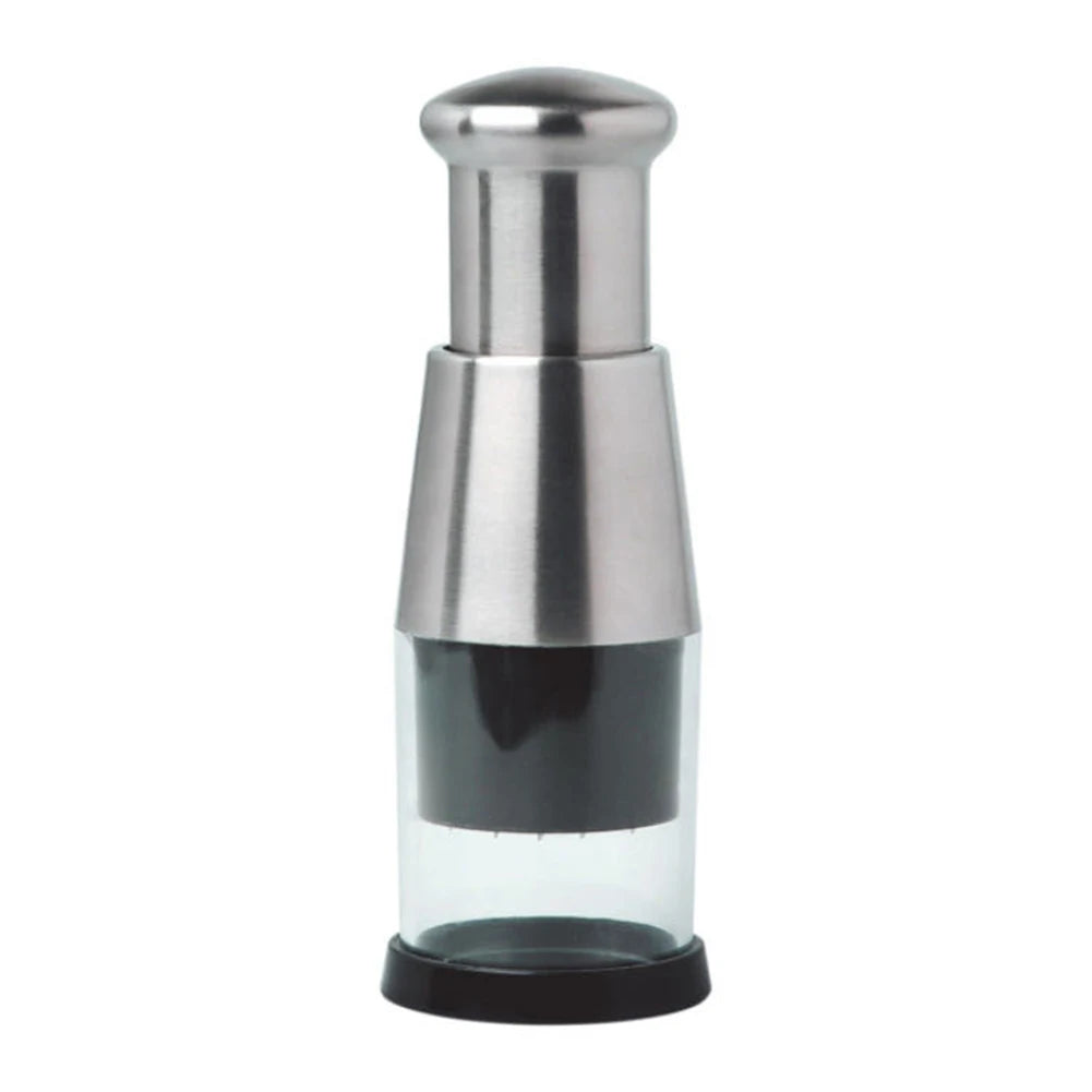 Stainless Steel Manual Hand Chopper Garlic Chopper Mini Garlic Mincer Garlic Press Kitchen Tools for Veggie Onion Garlic