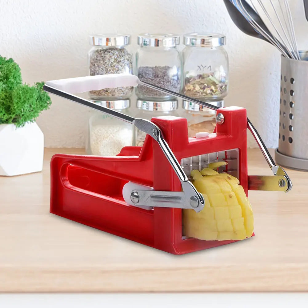 Stainless Steel Potato Dicer Slicer Machine Commercial Vegetable Chopper for Restaurant Home Kitchen for Potato Carrot Cucumbers