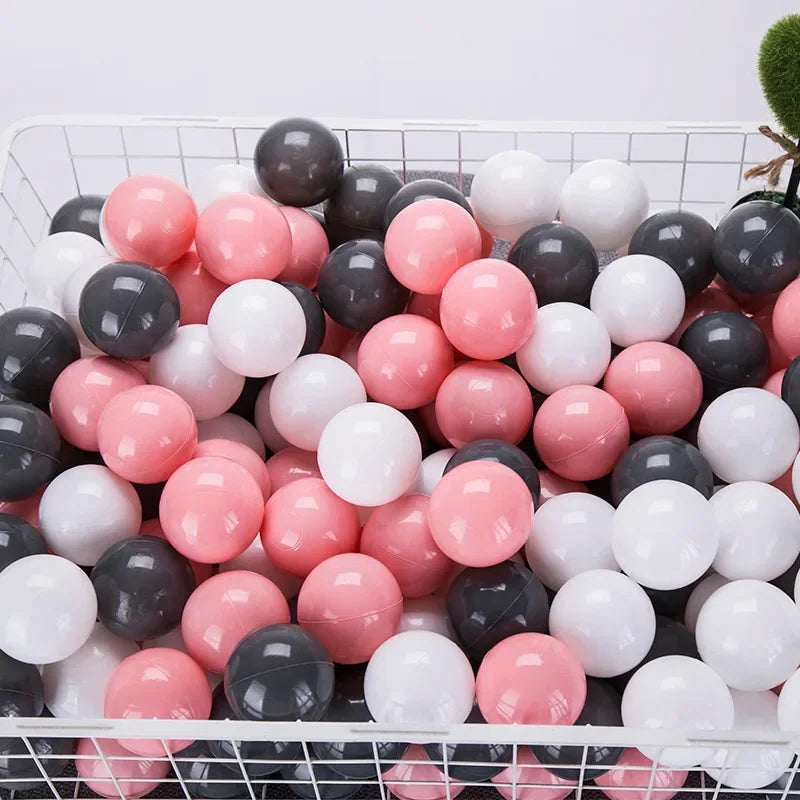 50pcs Colorful Love Star Plastic Ocean Ball Pits Eco-Friendly Funny Baby Kid Swim Pit Play Toy Water Pool Ocean Wave Balls Gifts
