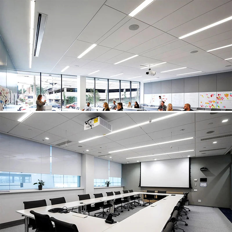 1-5pcs LED Slim Ceiling Batten Tube Light 90CM 120CM Linear Fluro Fluorescent