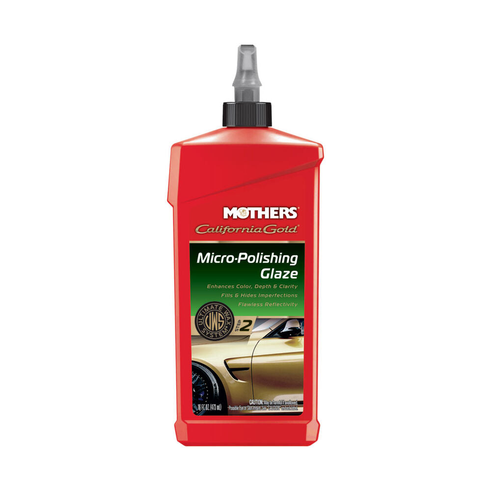 Mothers California Gold Micro-Polishing Glaze 473ml Step 2 Paint Polish