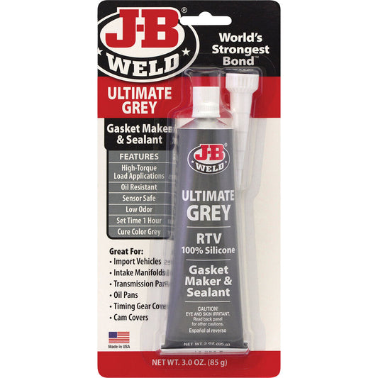 JB Weld Ultimate Grey RTV Gasket Maker 85g JB32327