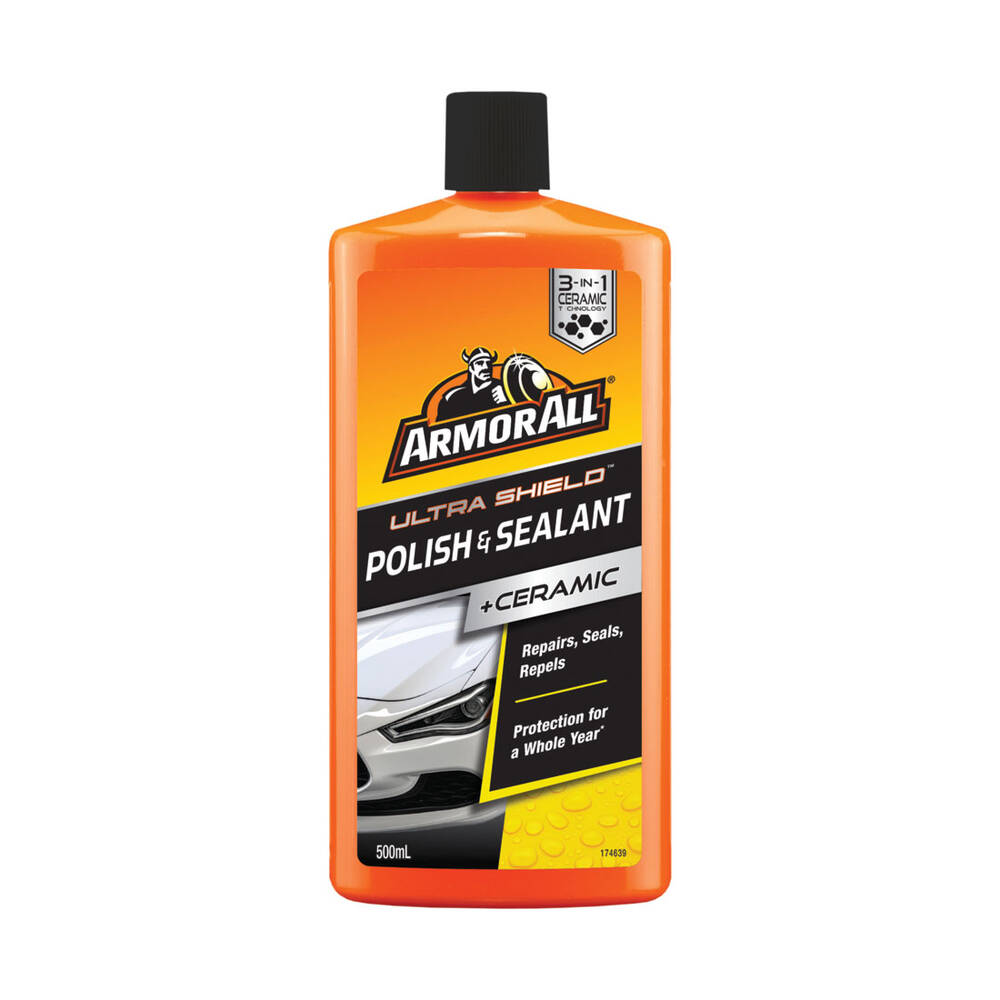 Armor All Ultra Shield Polish & Sealant 500ml – 3-in-1 Ceramic Protection