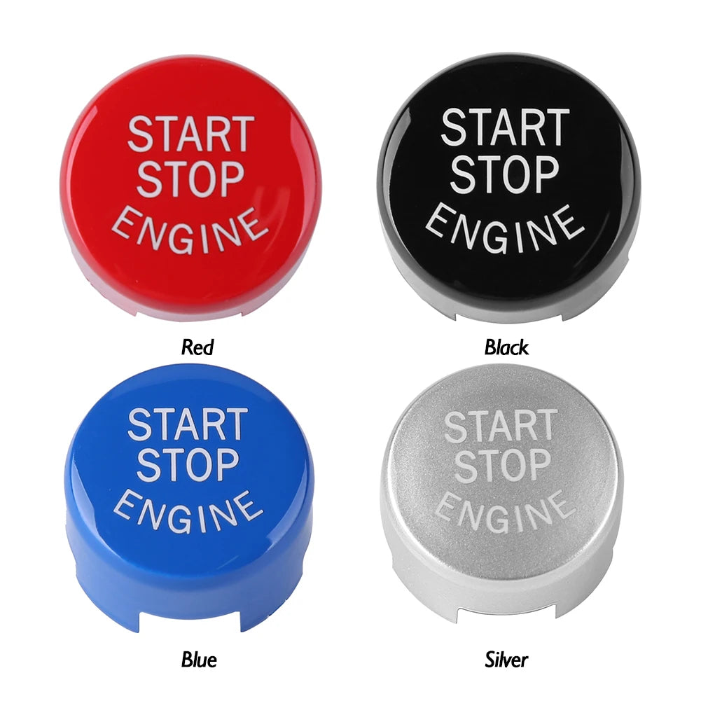 2/1pcs Car Engine STOP Button Replace Cover START Switch Replacement Accessories for BMW F20 F21 F22 F23 F30 F31 F32 F33 F10 F11