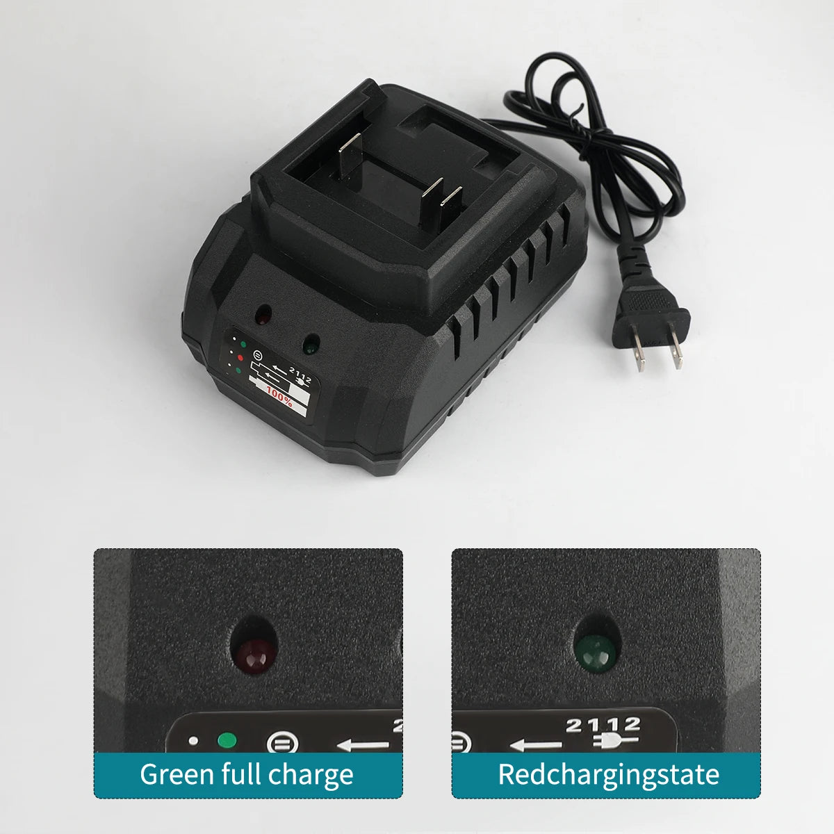 for Makita CDQ69 Industrial Grade 18V 21V Fast Charging Charger,Electric Drill Grinder Impact Wrench Daily Maintenance tools
