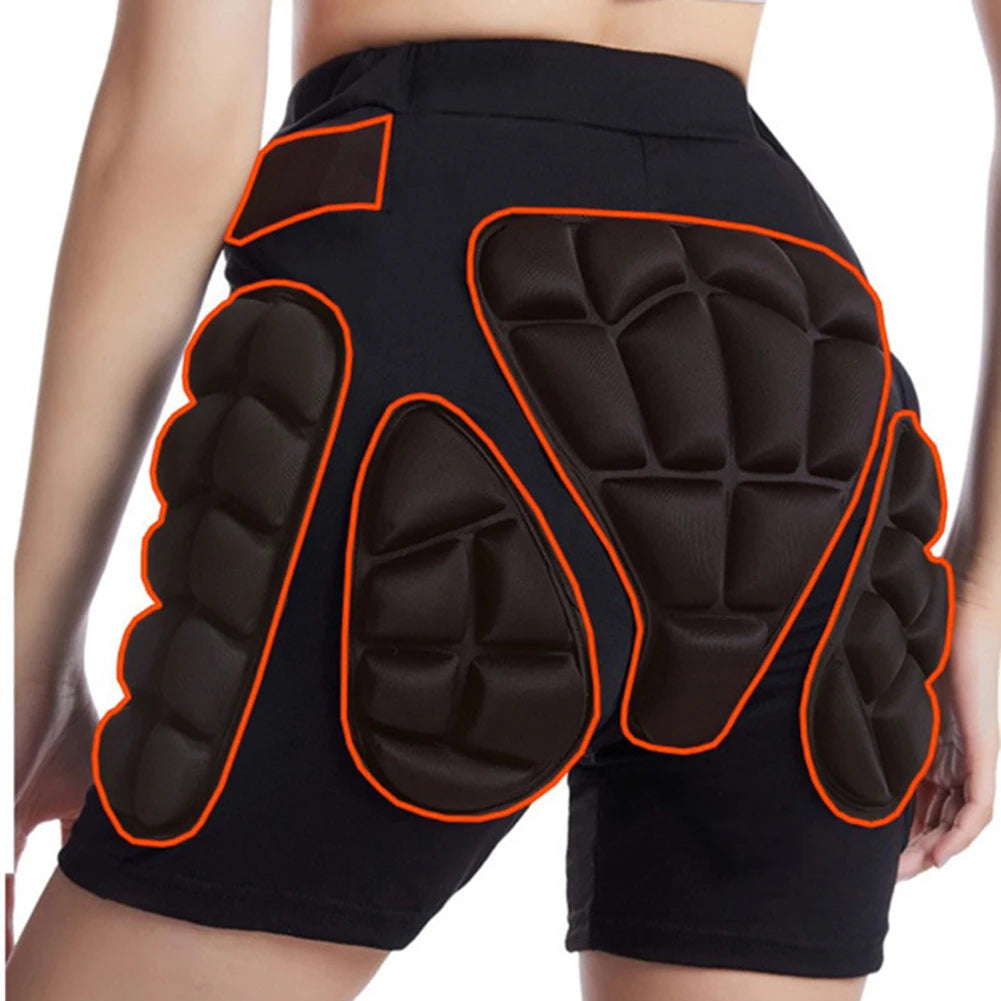 3D Crash Pants Breathable Winter Skating Protective Hip Pad Snowboarding Impact Shorts Ski Ice Skating Roller Snowboard Gear