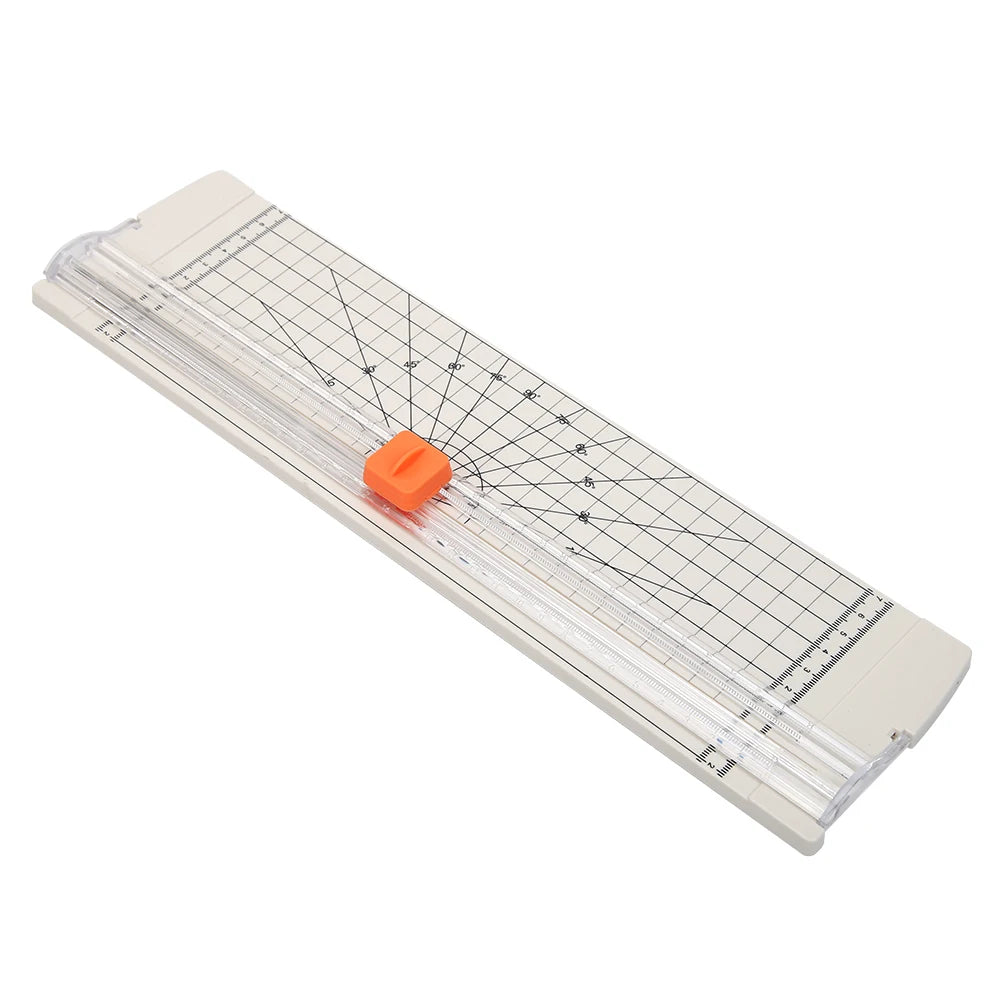 Office A4 Guillotine Paper Cutter with Automatic Security Safe Guard for Coupon Craft Paper Lightweight Cutting Mat Machine