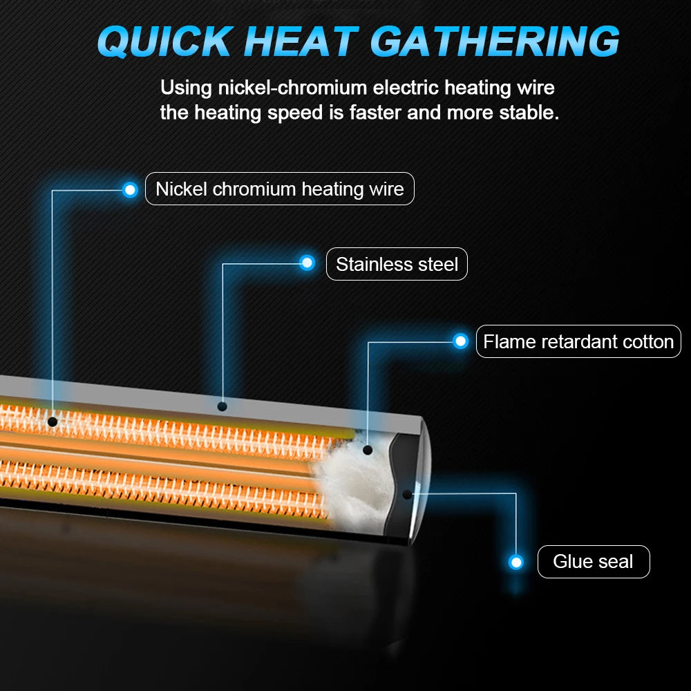 Fish Tank Heating Rod Thermostat Heater Rod 220V EU Plug Adjustable Temperature For Fish Tank Water Heating 50W/100W
