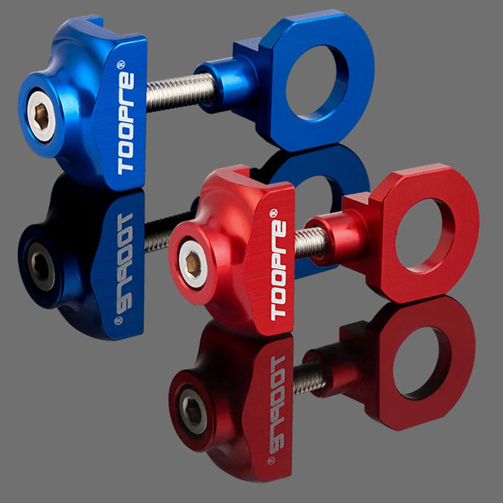 Bicycle Chain Adjuster Bike Chain Tensioner Bicycle Chain Fastener for Single Speed Bicycle BMX Fixie Bike