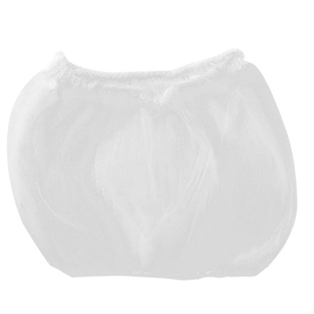 30/100Pcs Sink Net Strainer Filter Bags Fits Most Sizes of Sink Strainer Disposable Kitchen Sink Filter Net Elastic Food Catcher