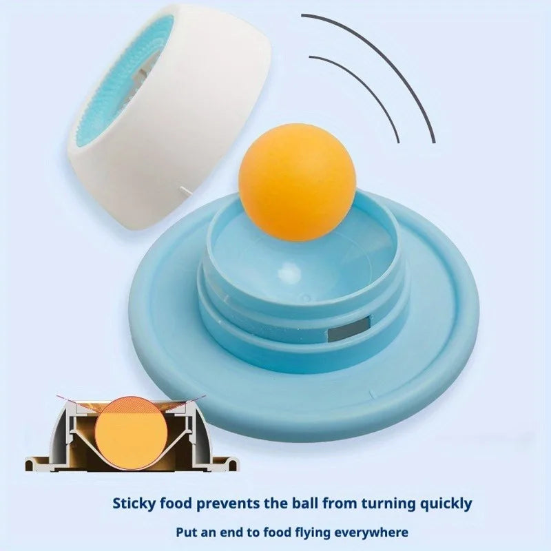 Pet Licking Mat Bowl Yogurt Licking Plate Slow Feeder for Dogs & Cats Pet Lick Mat Interactive Snack Bowl Promotes Dental Health