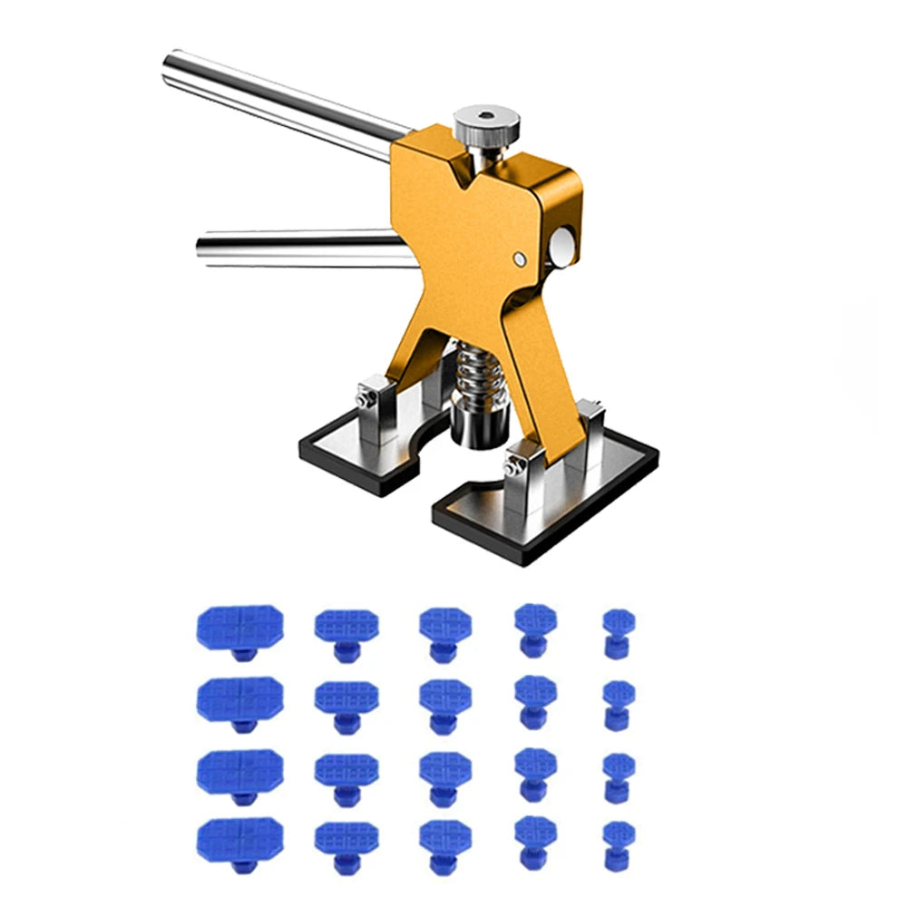 Car Dent Removal Repair Tool Auto Dent Body Puller Kit Garage Tool 18+ Suction Cup Lift Bridge Hammer Bodywork Take Out Car Buns