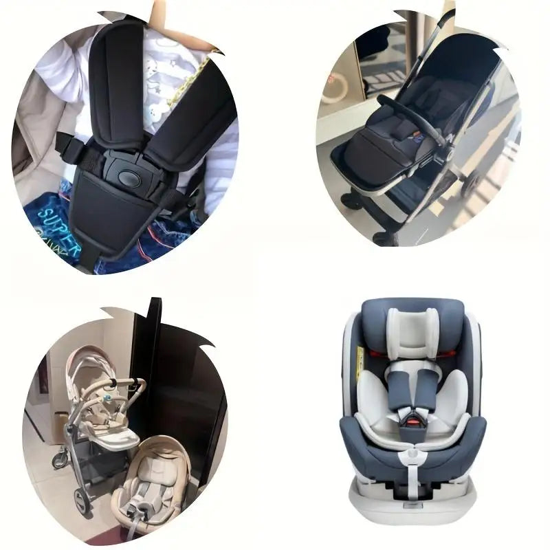 Universal Baby Safety Car Seat Belt Cushion Shoulder Pad Stroller Kids Soft Strap Vehicle Cover Protector Harness For Infants