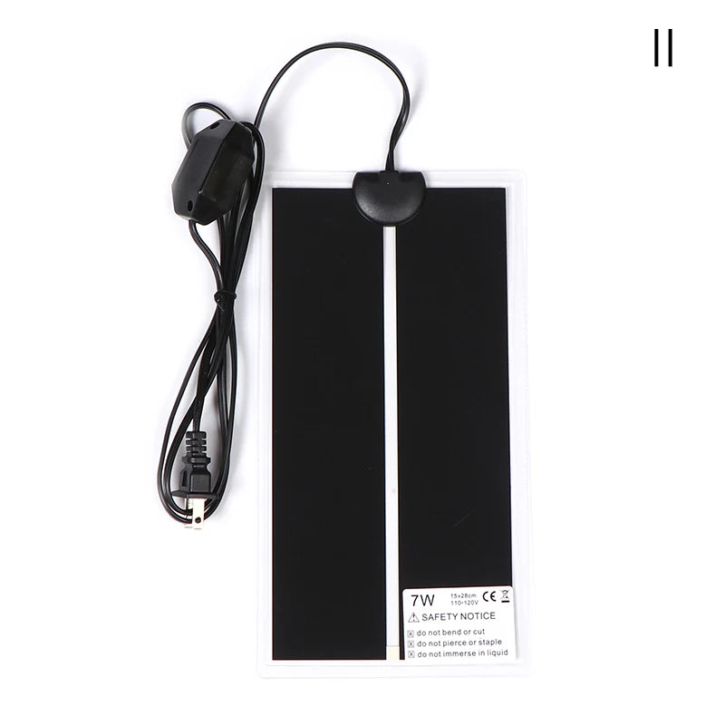 5-45W Terrarium Reptiles Heat Mat Climbing Pet Heating Warm Pads Adjustable Temperature Controller Mats EU/US