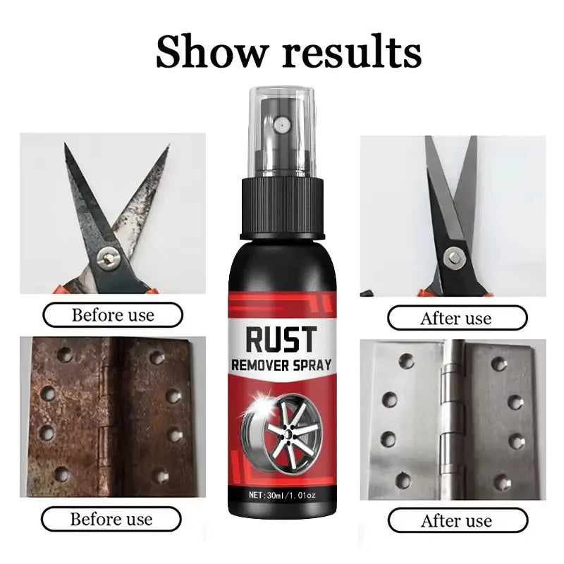 Multi Purpose Rust Remover Spray Metal Surface Chrome Paint Car Maintenance Iron Powder Cleaning Super Rust Remover Cleaner
