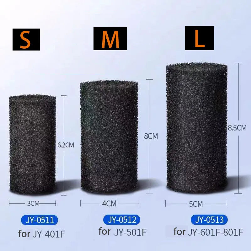Aquarium Filter Bio Sponge High-density Water Purification Biochemical Sponge Pond Fish Tank Filter Media Replacement Cotton