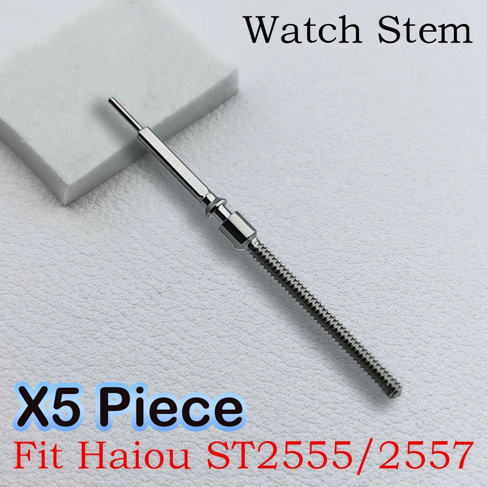 High Quality Watch Stem 1Pcs/5Pcs/10Pcs Movement Watch Steel Stem Crown Kit  For M8215 M8285 NH34 NH35 NH36 VK63 Movement