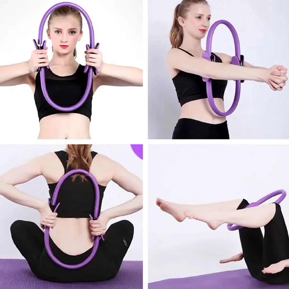 38cm Women Lose Weight Home Workout Pilate Equipment Gym Accessories Yoga Circles Magic Circle Fitness Circles Pilates Ring